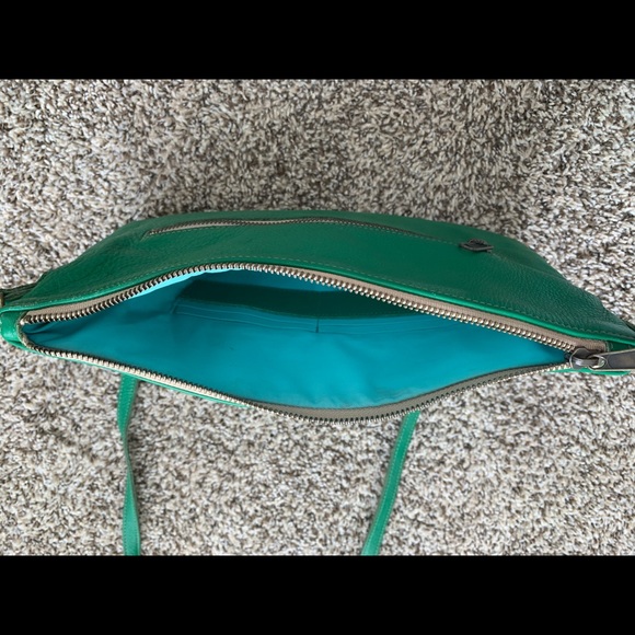 One of a kind real leather crossbody purse - Picture 4 of 5